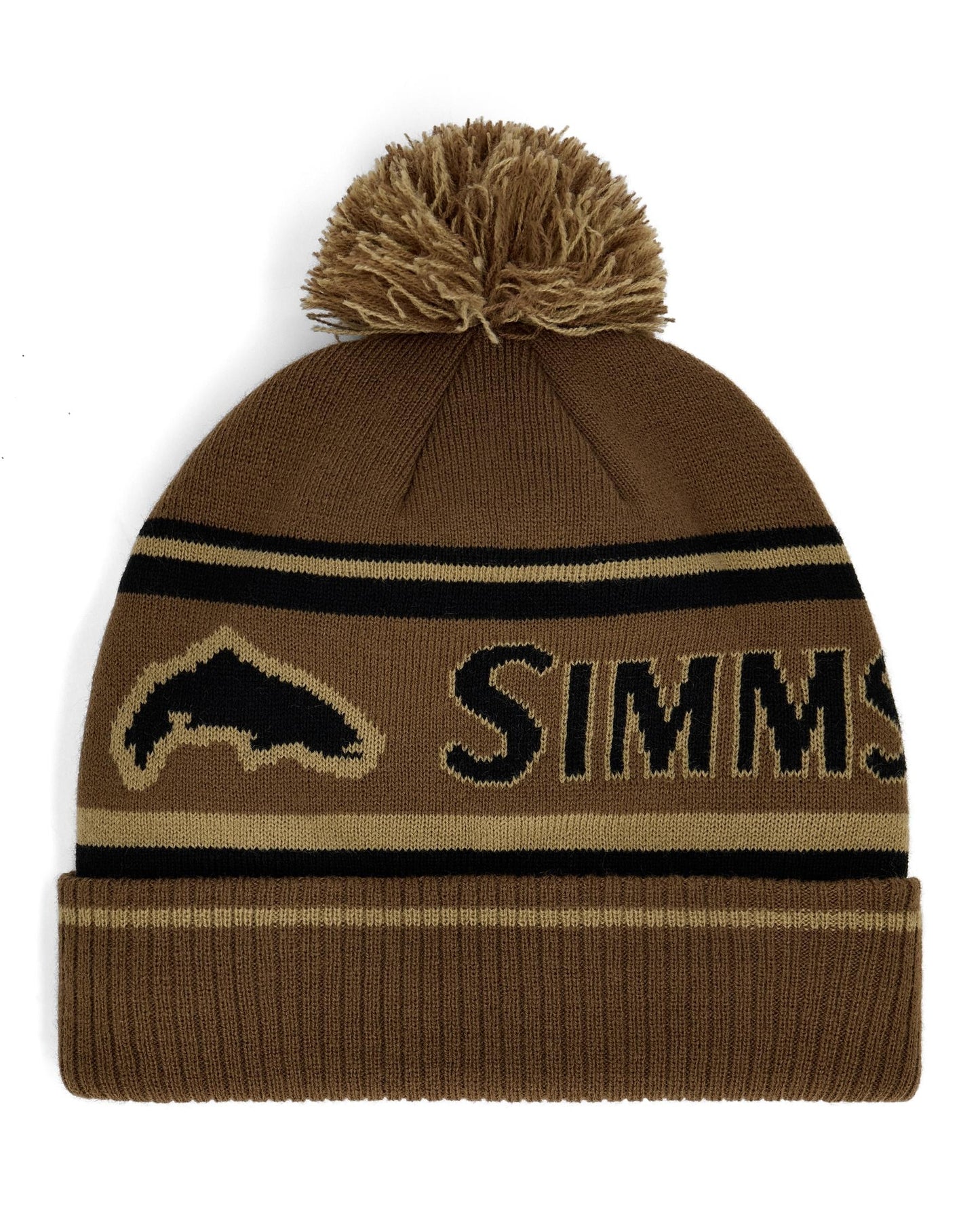Tip-Up Pom Beanie