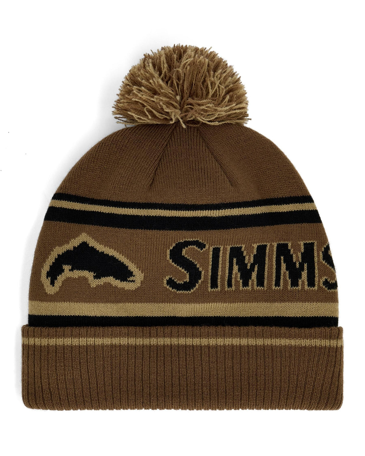 Tip-Up Pom Beanie
