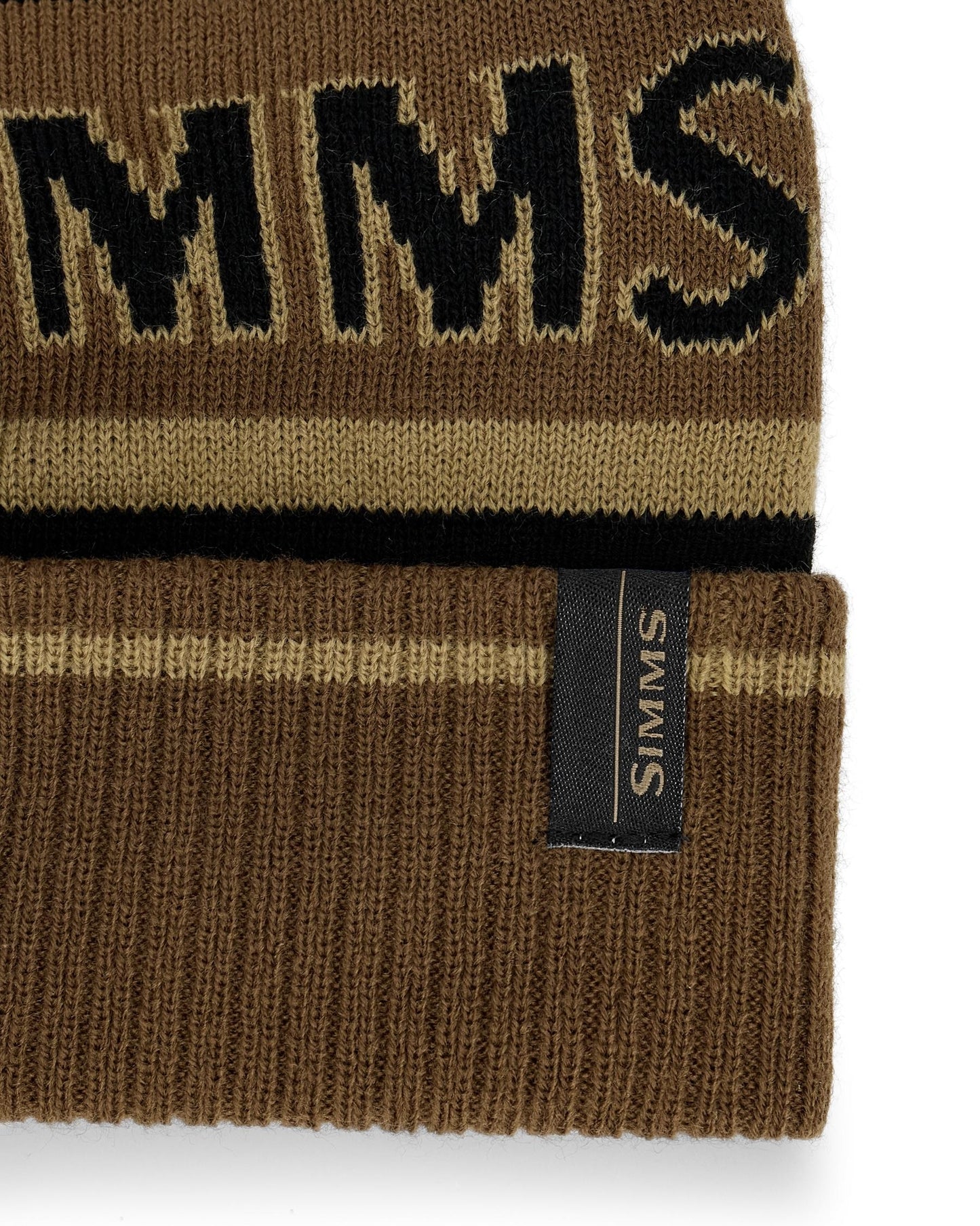 Tip-Up Pom Beanie
