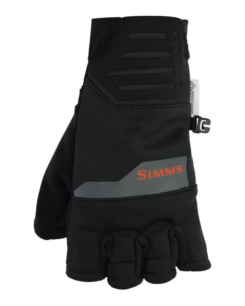 Simms Windstopper Half-Finger Glove - Black - S