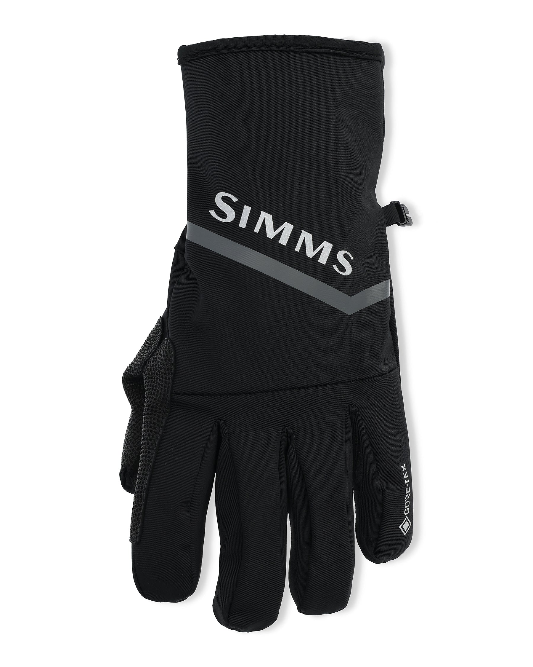 fishing gloves for braided line Simms ProDry GORE-TEX Glove + Liner XL / Black