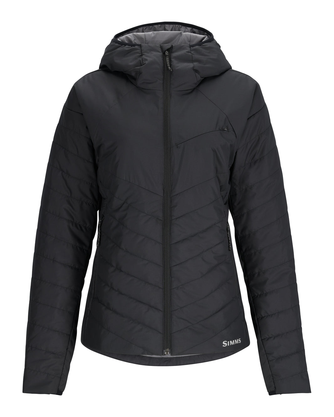 Pull Simms 1/4 Zip Homme Bleu Moyen Pêche Performance