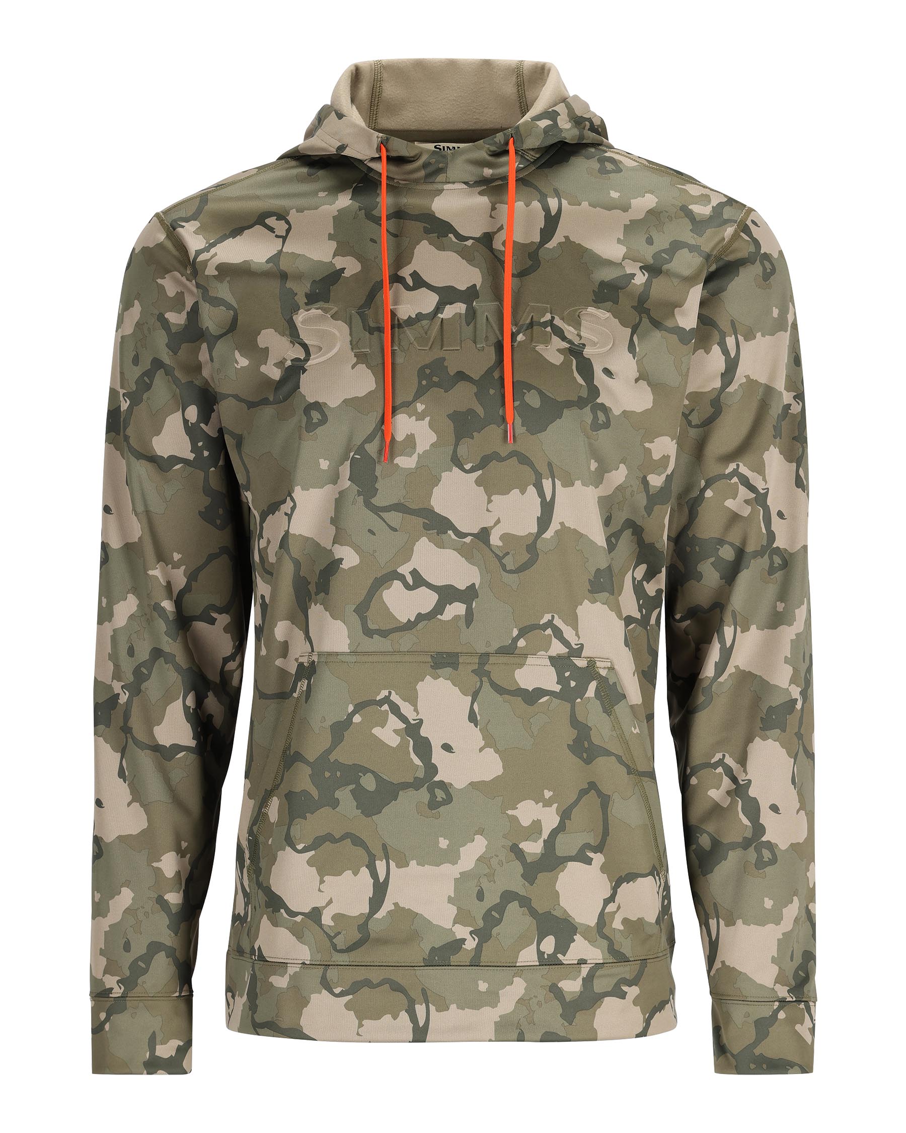 Simms Men's Challenger Hoody - Large - Regiment Camo Olive Drab