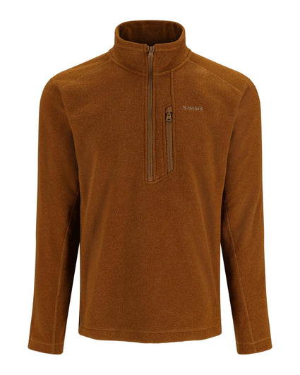 13851-1268-Rivershed-Half-Zip-Mannequin-F24-Front Cobia Heather