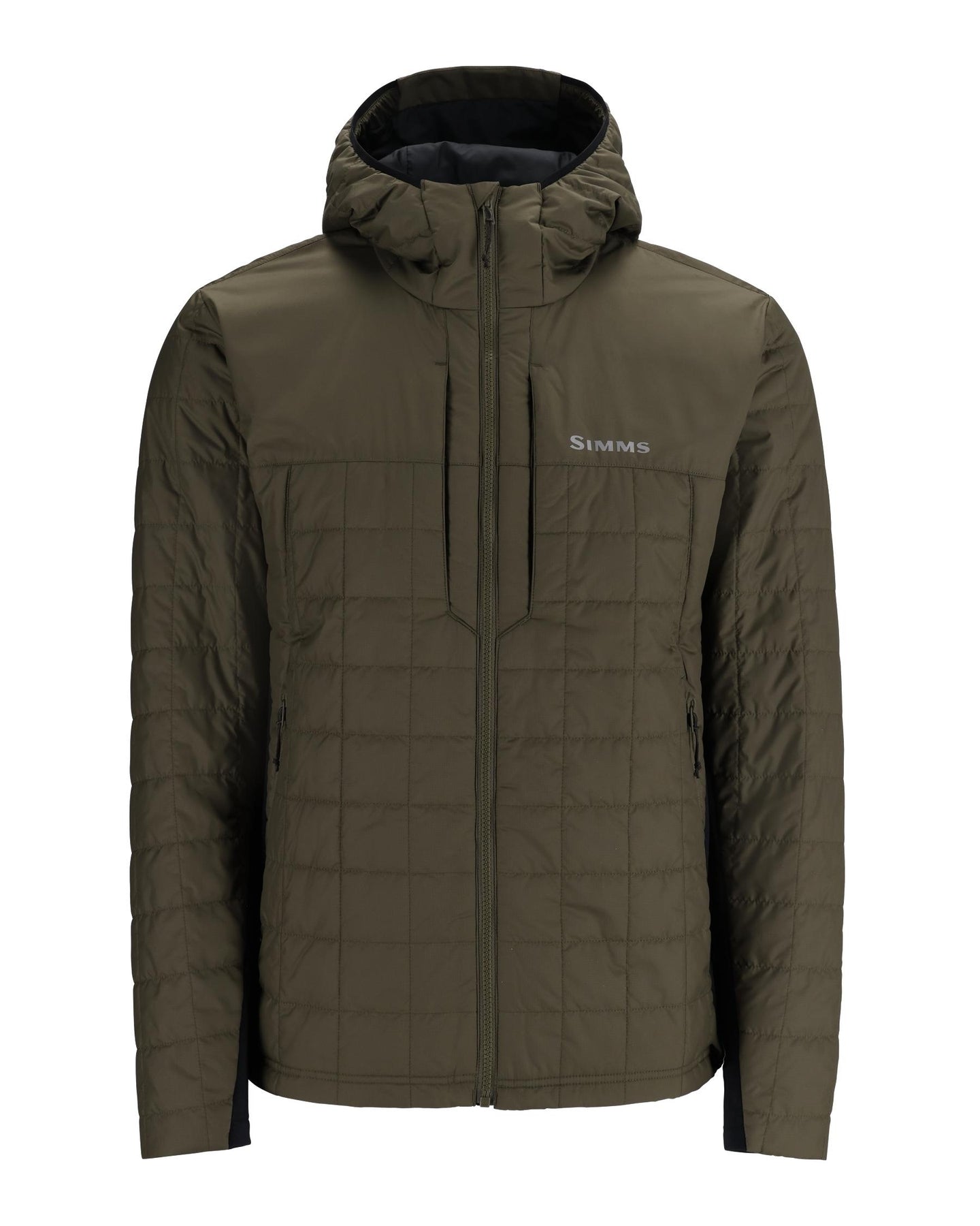 13872-302-Fall-Run-Hybrid-Hoody-Mannequin-F24-Front Loden
