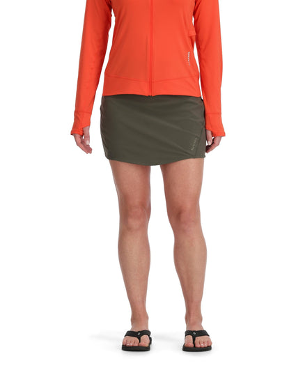 13922-1034-Simms-Skort-Model-S24-Front Basalt