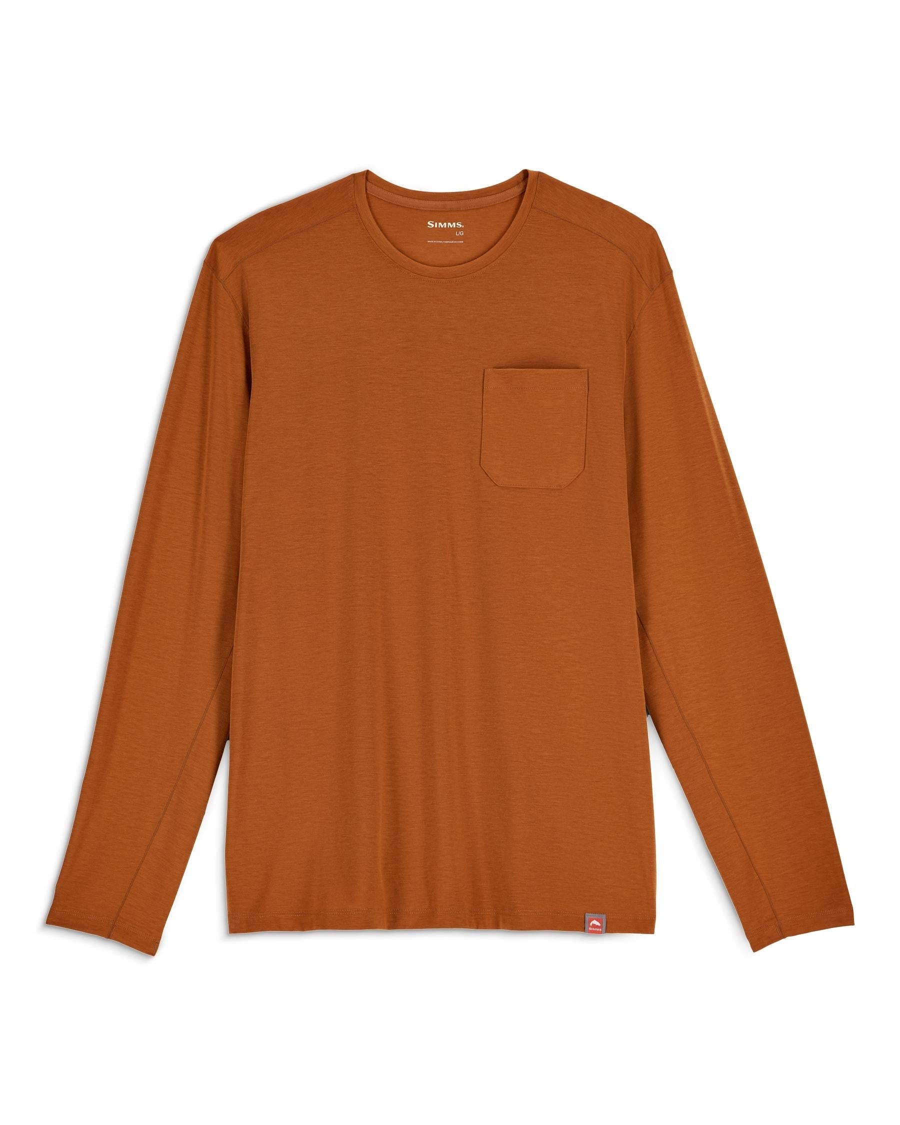 Men's Crewneck Long Sleeve Fishing Shirt - Glades | Simms Fishing