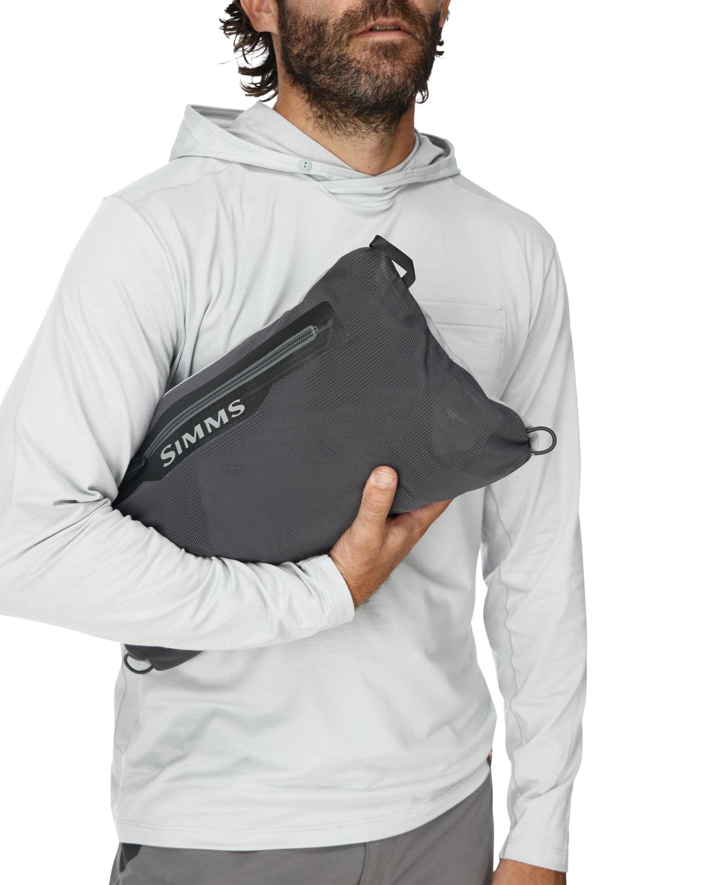 Simms Flyweight Packable Wader packed out