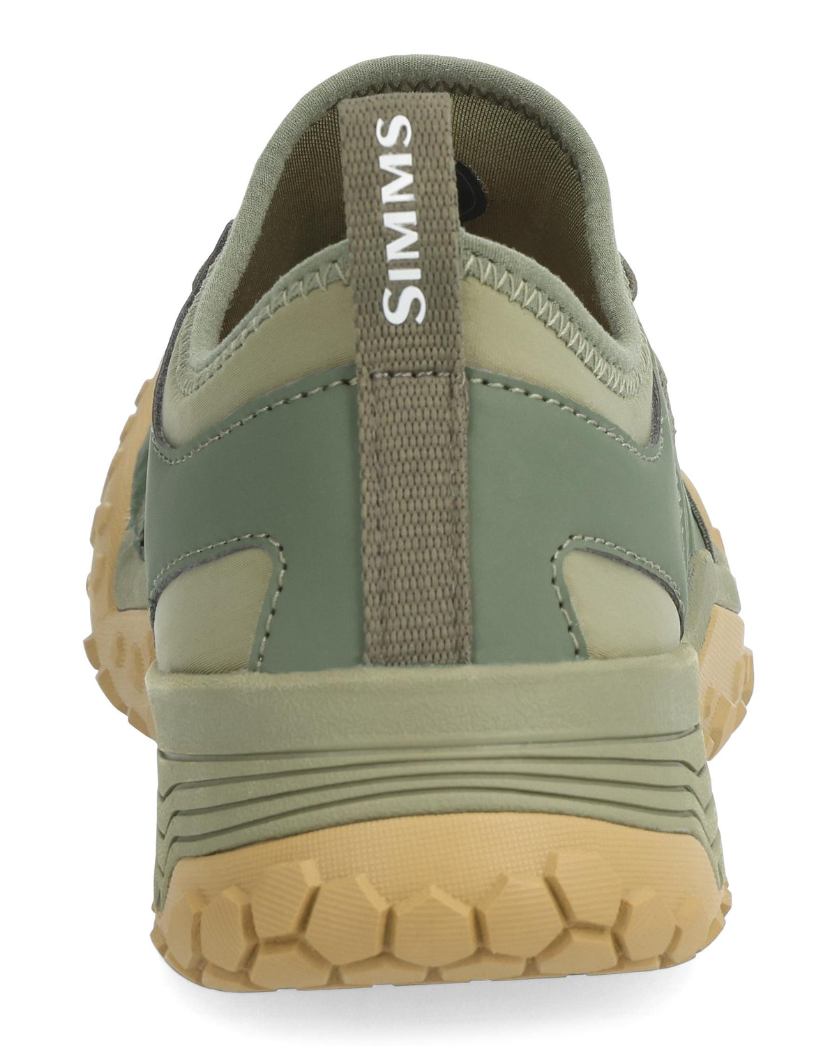 13964-1150-Simms-Pursuit-Shoe-Tabletop-S24-Back. Riffle Green