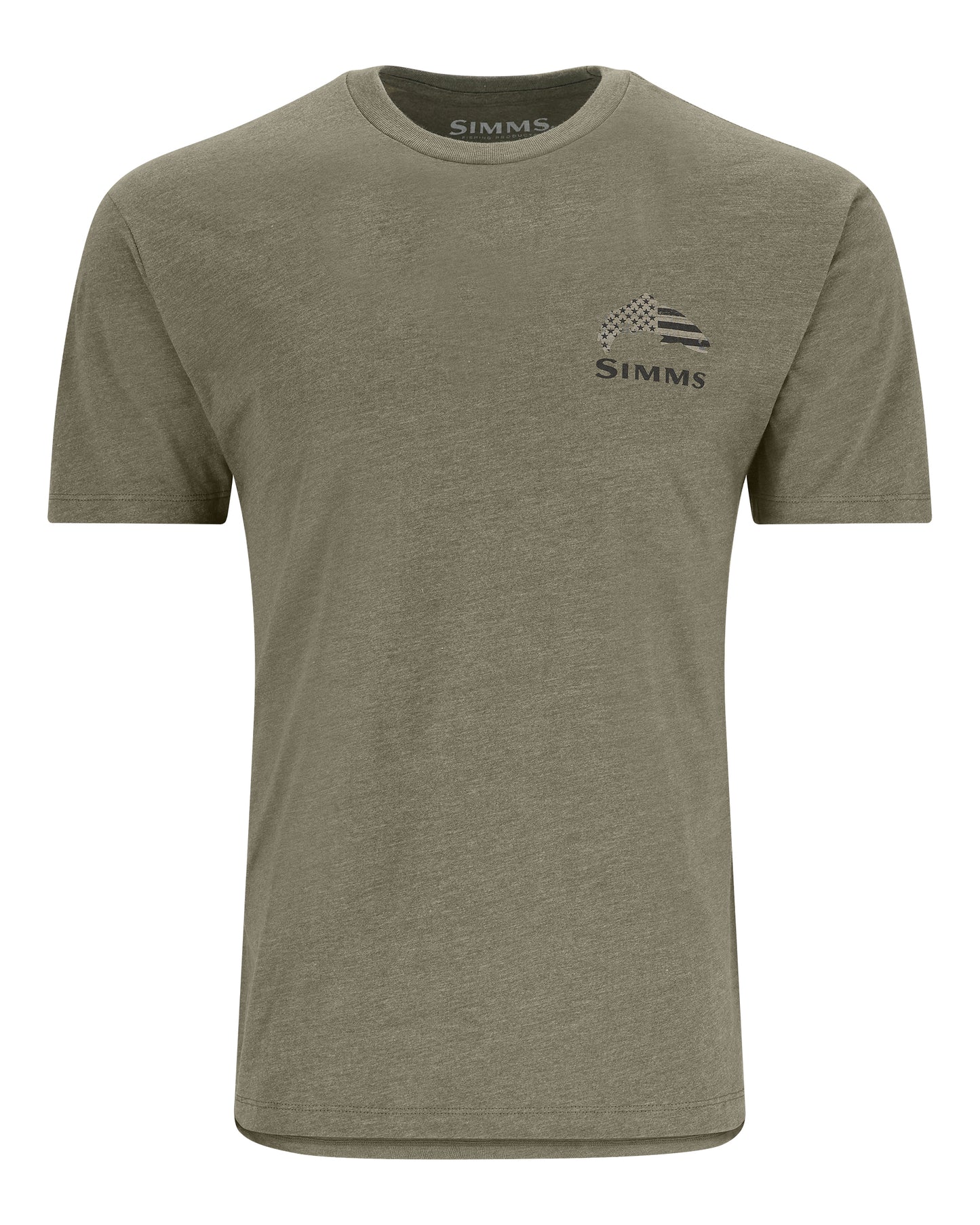 Simms Fishing Products Men's Wood Trout Fill T-Shirt