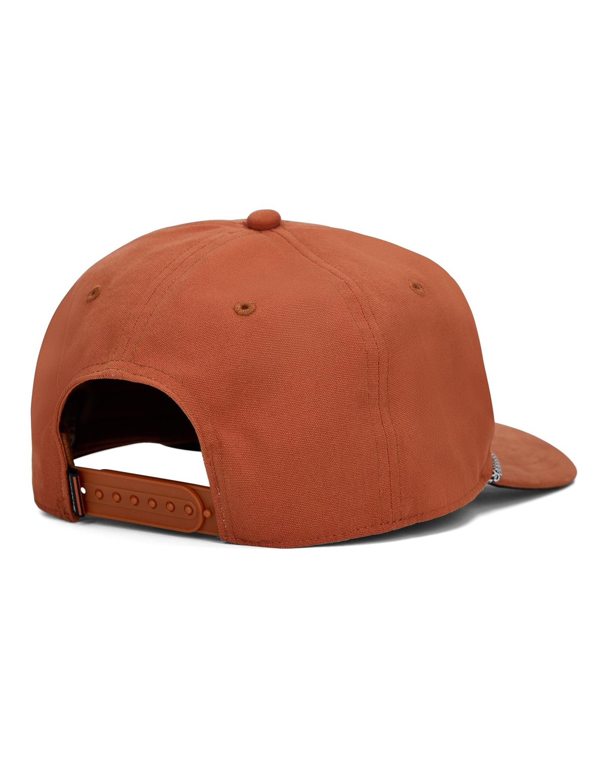 Brown cap on a white background