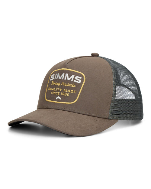Casquette Trucker Simms Fishing Products - Motif Géométrique Multicolore - Taille Unique Ajustable - Occasion