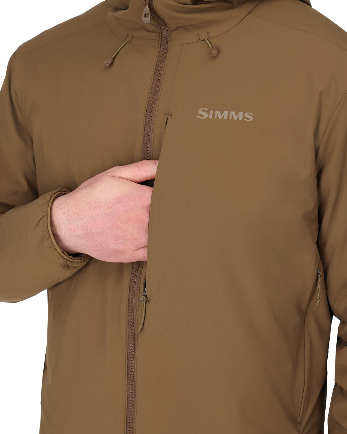 Men's Hooded Puffy Jacket - Midstream F25 | Simms Fishing
