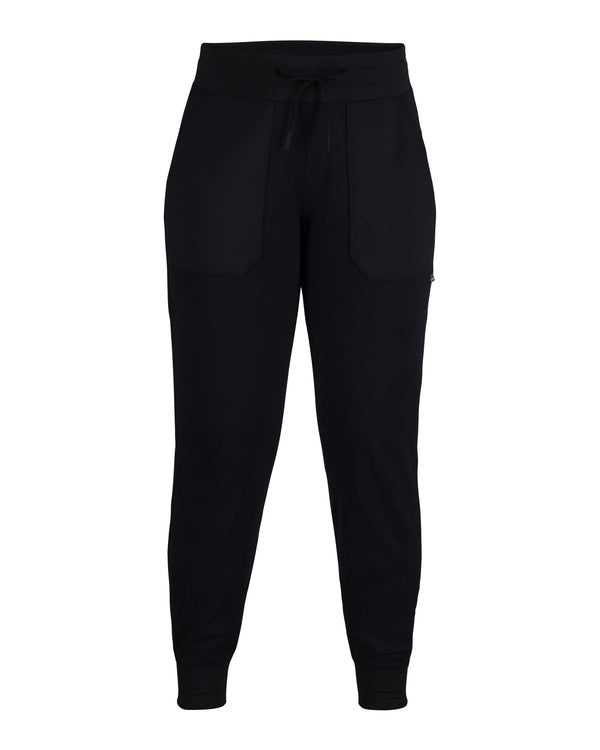 womens-thermal-jogger Black