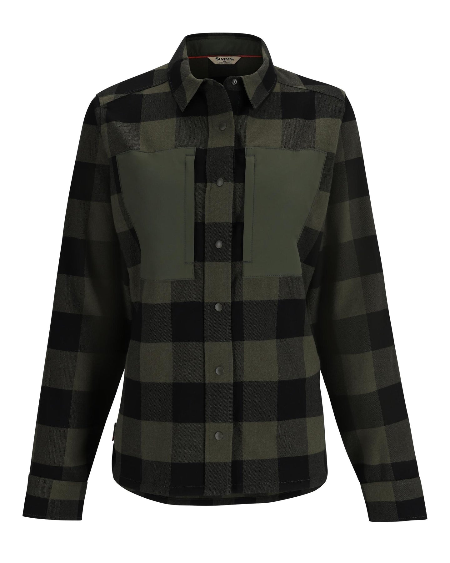  Analyzing image     14060-1273-Guide-Flannel-Mannequin-F24-Front Loden Buffalo Check
