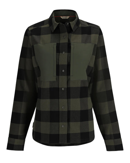  Analyzing image     14060-1273-Guide-Flannel-Mannequin-F24-Front Loden Buffalo Check