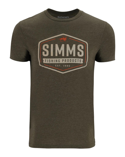 14095-1274-Fly-Patch-T-Shirt-Mannequin-F24-Front Loden Heather