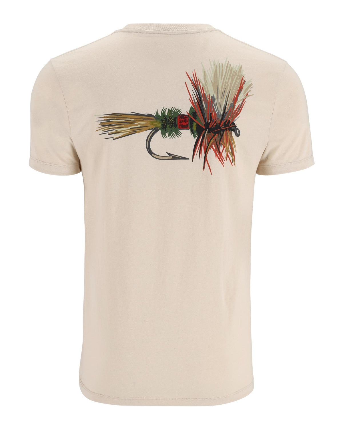 14099-1290-Royal-Wulff-Fly-T-Shirt-Mannequin-F24-Back Natural