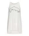 Women's Trout Outline Tank Top
