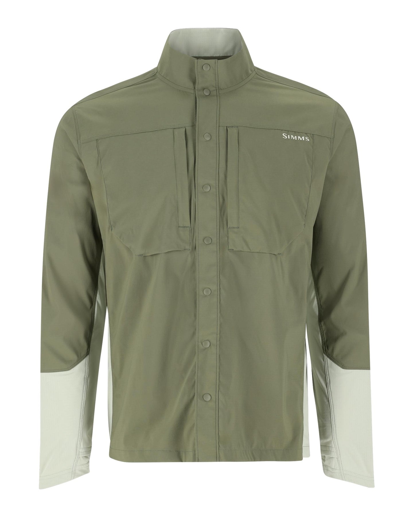 14112-1327-Latitude-Bicomp-Shirt-Mannequin-S25-Front Willow Aspen