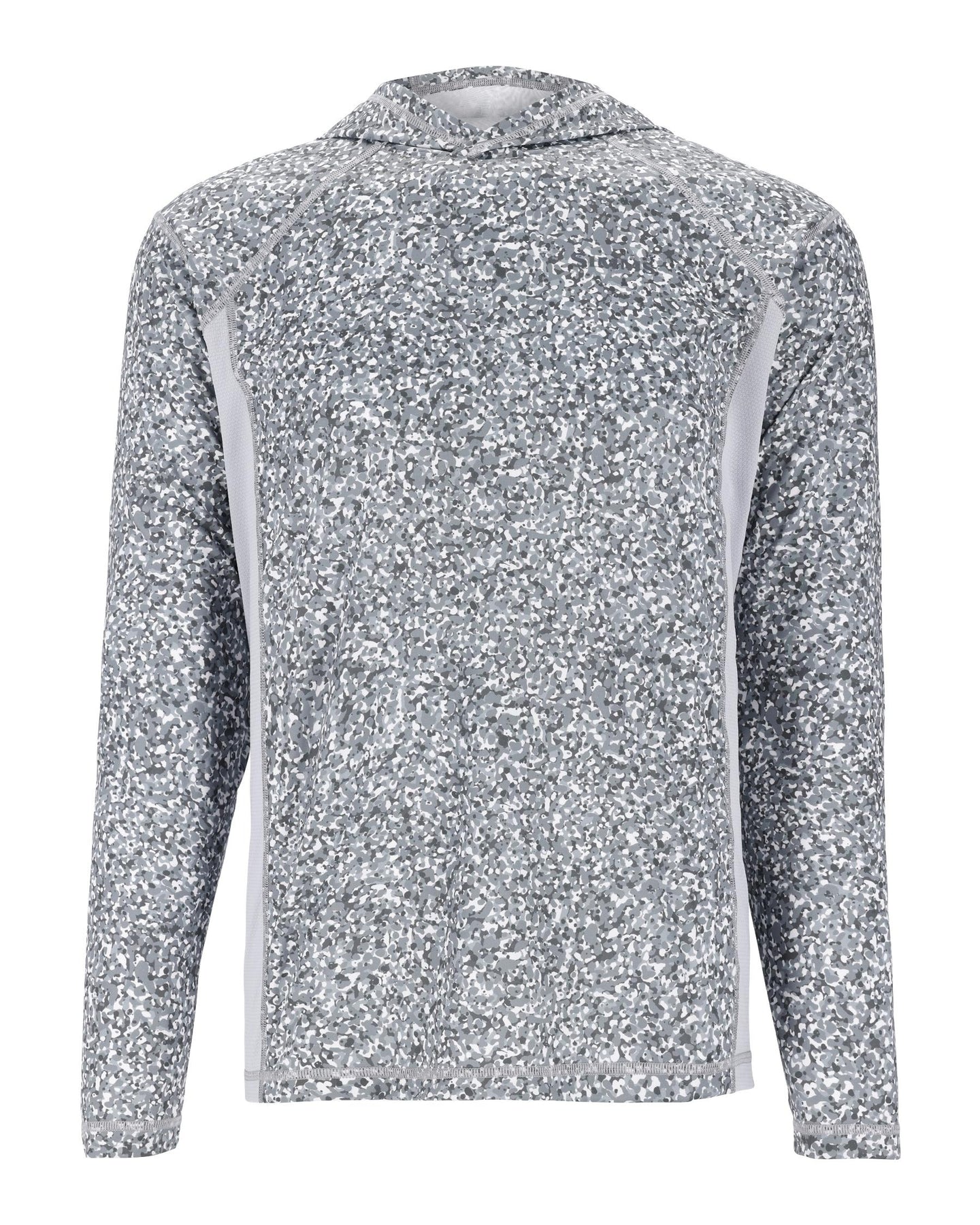 14117-1323-Simms-Challenger-Solar-Hoody-Mannequin-S25-Front Pebble Steel