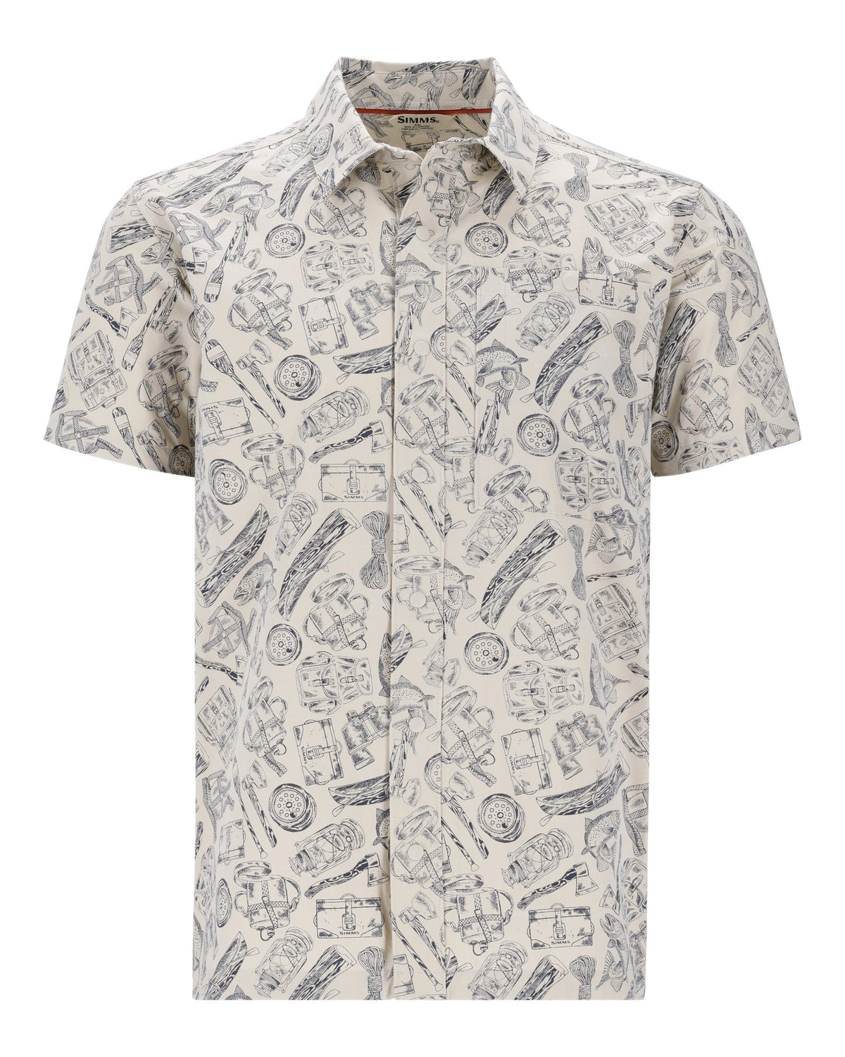 14124-1338-Tailout-SS-Shirt-Mannequin-S25-Front Camp Sand