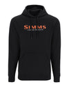 unisex-simms-logo-hoody Black
