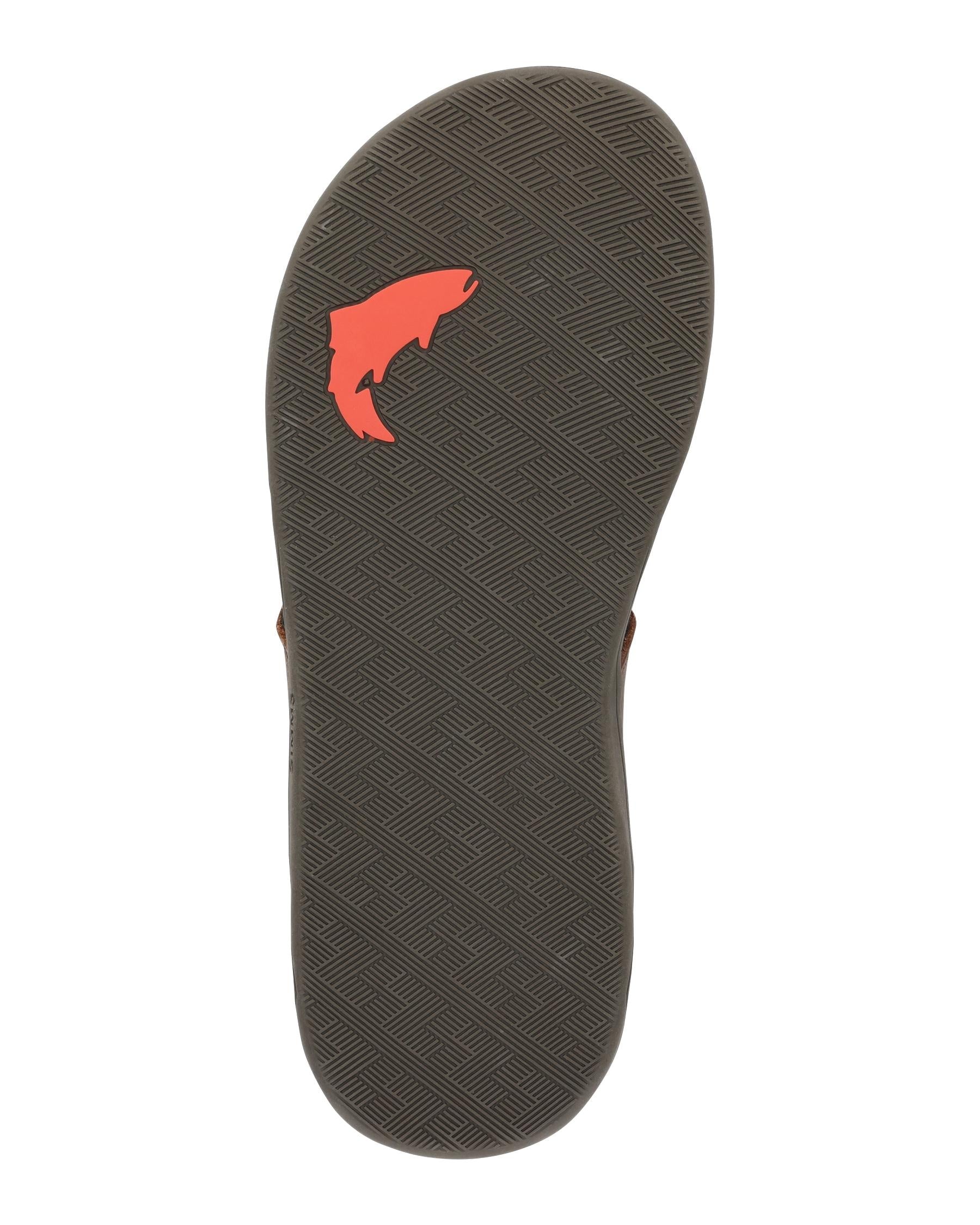 Non-Marking Leather Flip-Flops - Bimini | Simms Fishing
