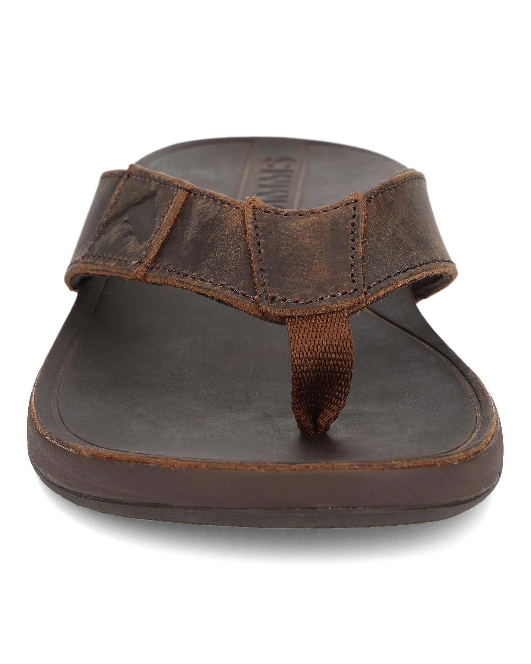 【MODERNIF】Nis leather flip flops H24_12872_L177_NLXTKEESFLIPFLO