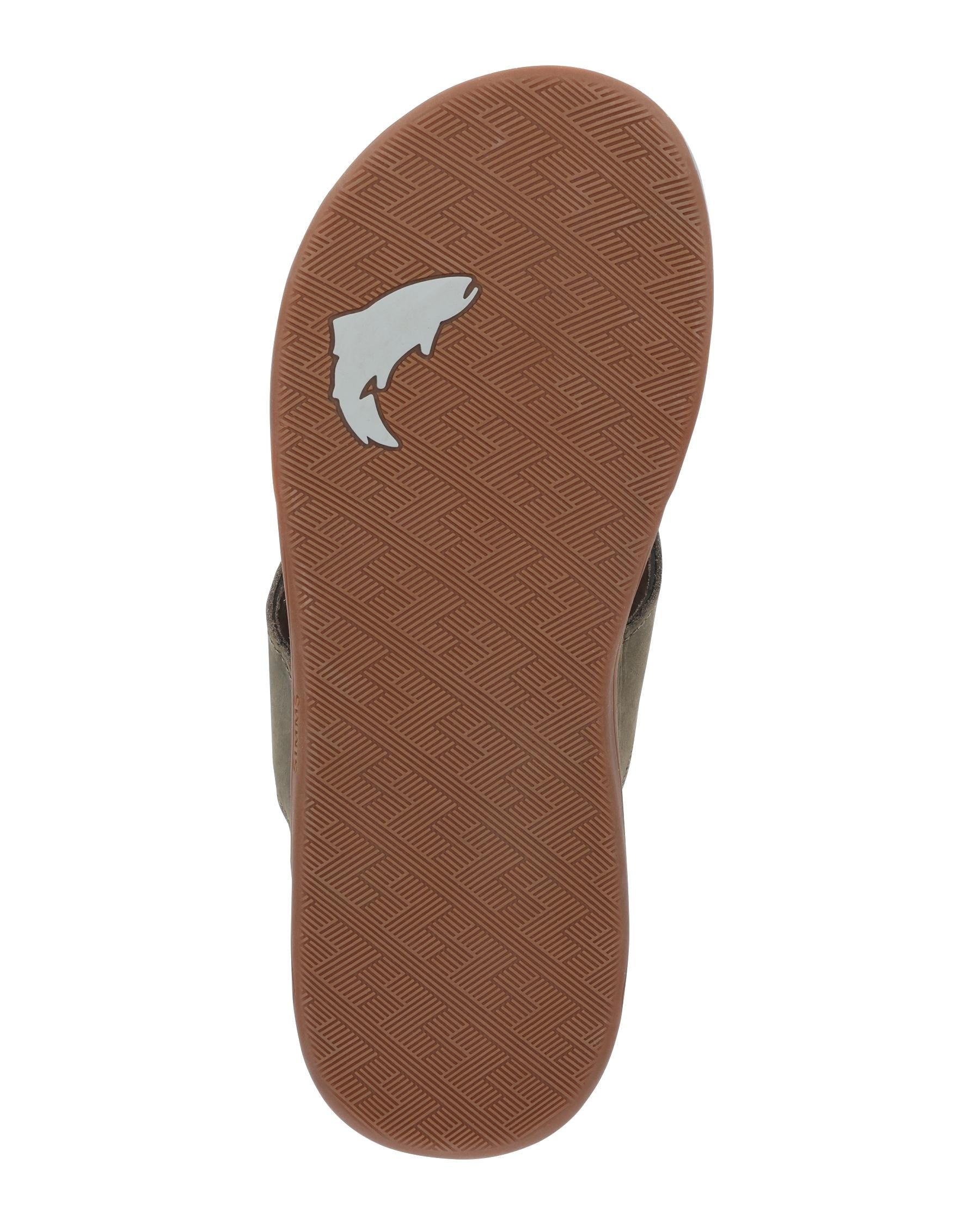 Non-Marking Leather Flip-Flops - Bimini | Simms Fishing