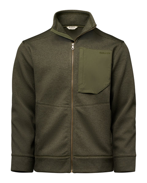 Men's Full-Zip Fleece - Harbor F25 | Simms Fishing