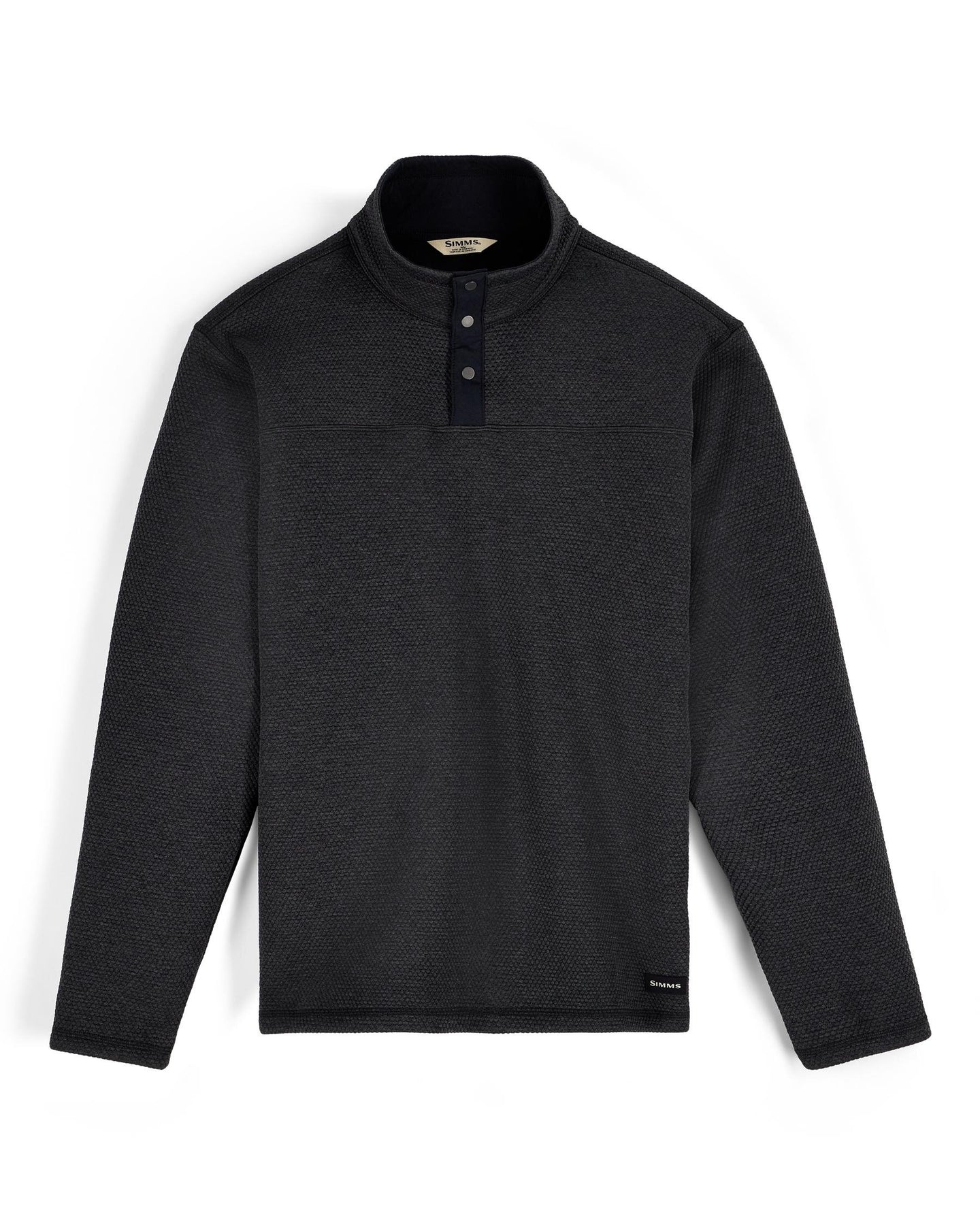 14224-010-Ms-Harbor-Sweater-Pinboard-F25-Front Black Heather