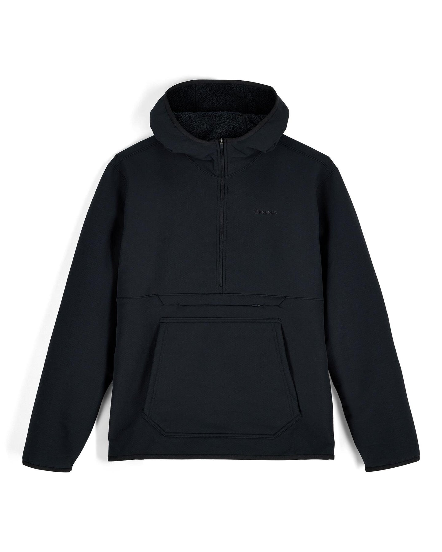 14232-001-Ms-Strata-330-Half-Zip-Hoody-Pinboard-F25-Front Black