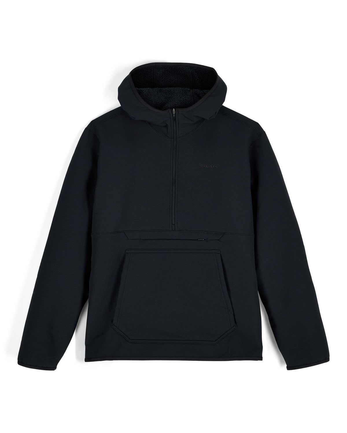 14232-001-Ms-Strata-330-Half-Zip-Hoody-Pinboard-F25-Front Black