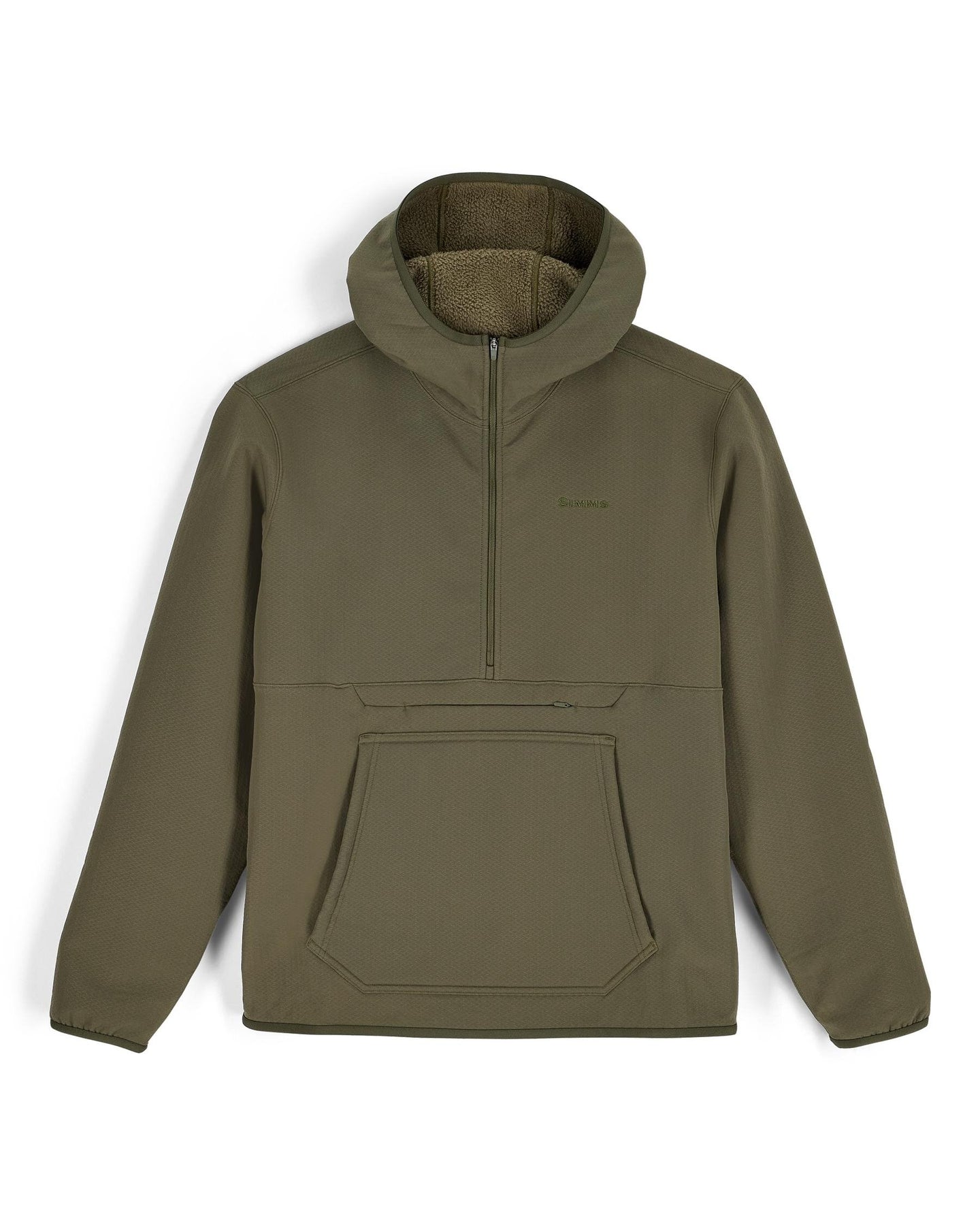 14232-302-Ms-Strata-330-Half-Zip-Hoody-Pinboard-F25-Front Loden