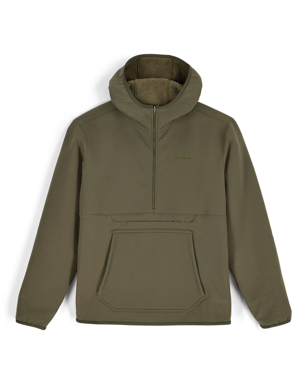 14232-302-Ms-Strata-330-Half-Zip-Hoody-Pinboard-F25-Front Loden