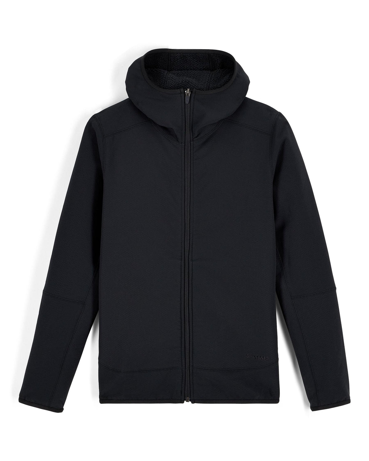 14234-001-Ws-Strata-330-Full-Zip-Hoody-Pinboard-F25-Front Black