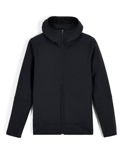 14234-001-Ws-Strata-330-Full-Zip-Hoody-Pinboard-F25-Front Black