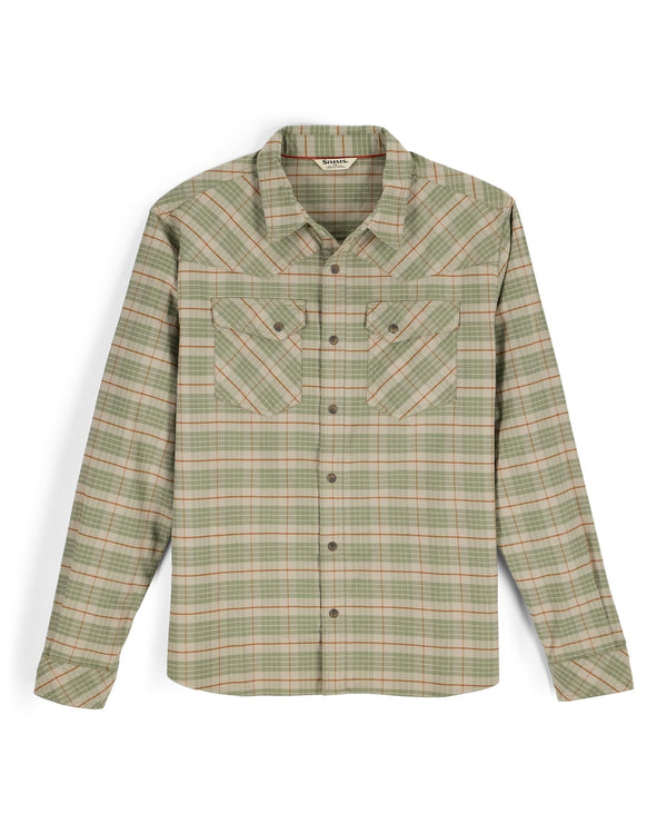 14272-1368-Ms-Brackett-Flannel-Pinboard-F25-Front Drummond Plaid: Stone