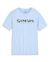 ms-simms-shroud-fill-logo-t-shirt Sky Blue