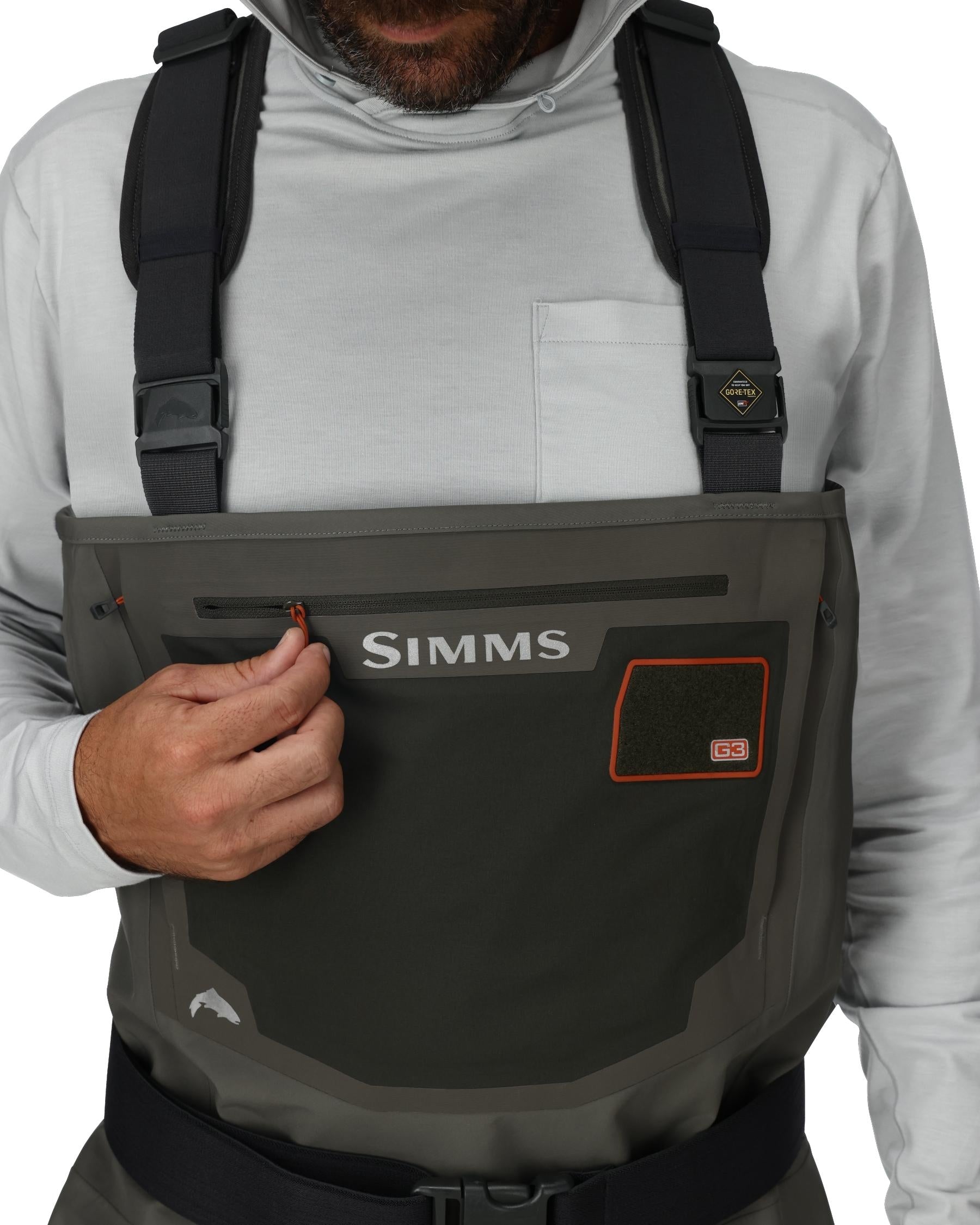 Men's Rubber Sole Bootfoot Waders - G3 Guide | Simms Fishing