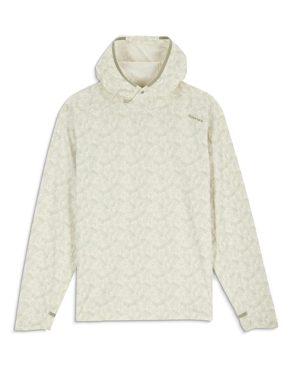 M's Solarflex Hoody Pinboard Front Half Moon Pale Pine