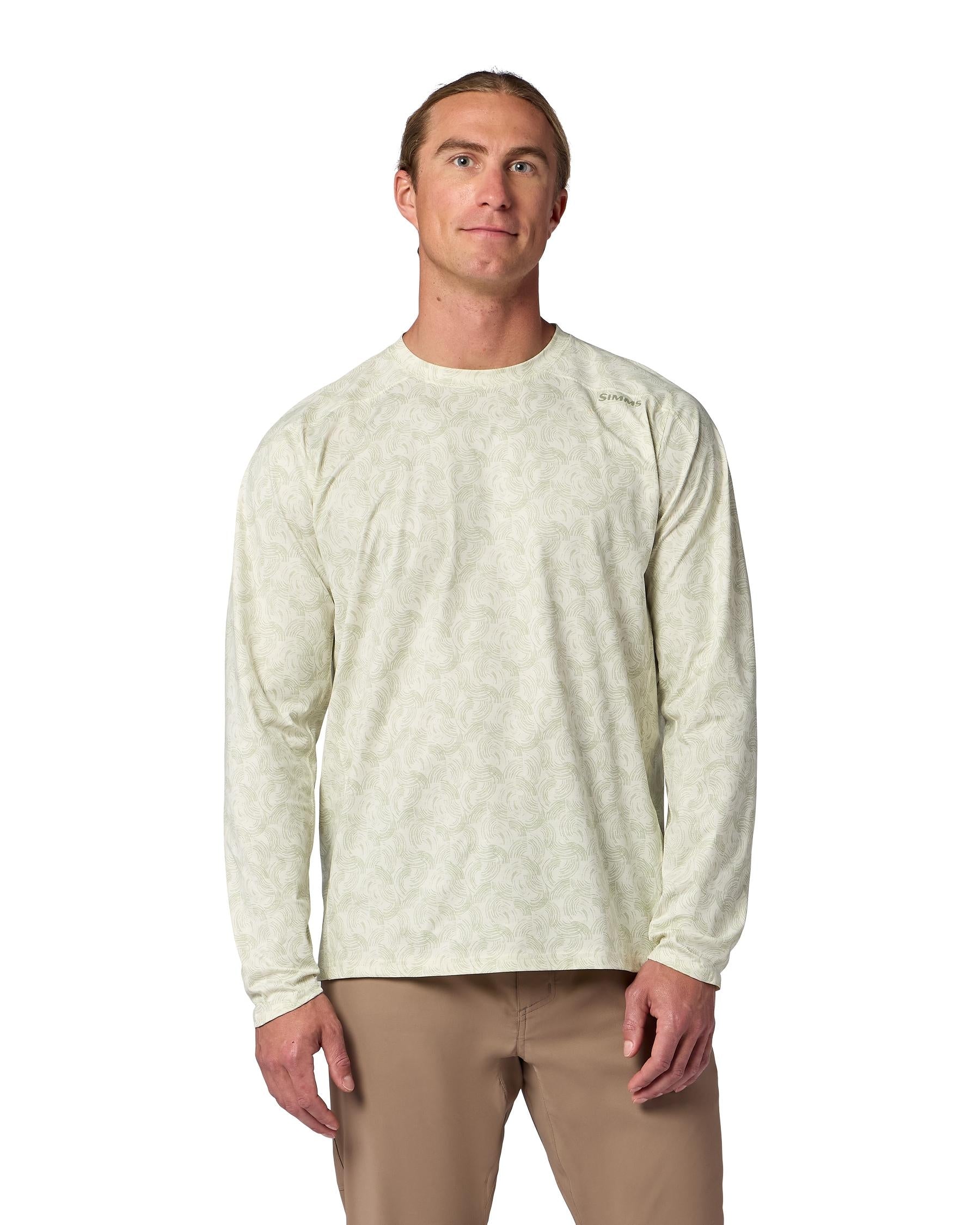 ウェア Simms Solarfiex Crewneck Shirt XL Men's SolarFlex Crew | Simms Fishing