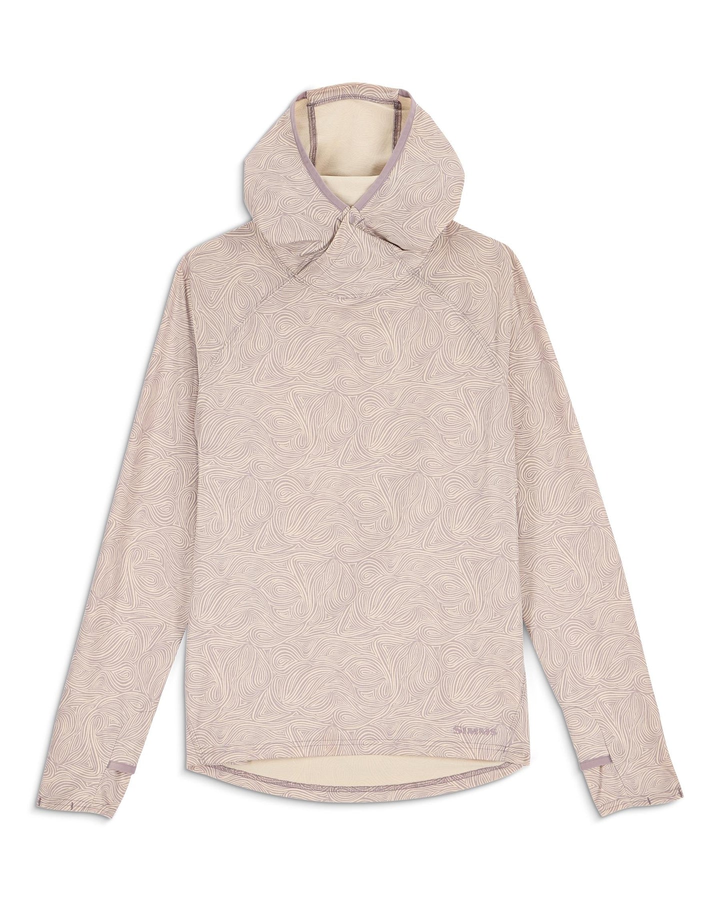 W's Solarflex Hoody Pinboard Front Swirl Heron