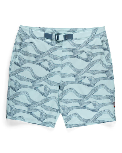 M's Seamount Short Kelp Blue Glow