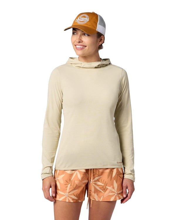 Tee shirt à capuche SIMMS BugStopper Hoody Steel Blue Heather - Tee-shirts de Pêche (14601004 Tee shirt à capuche SIMMS BugStopper Hoody Steel Blue Heather - Tee-shirts de Pêche (14601004