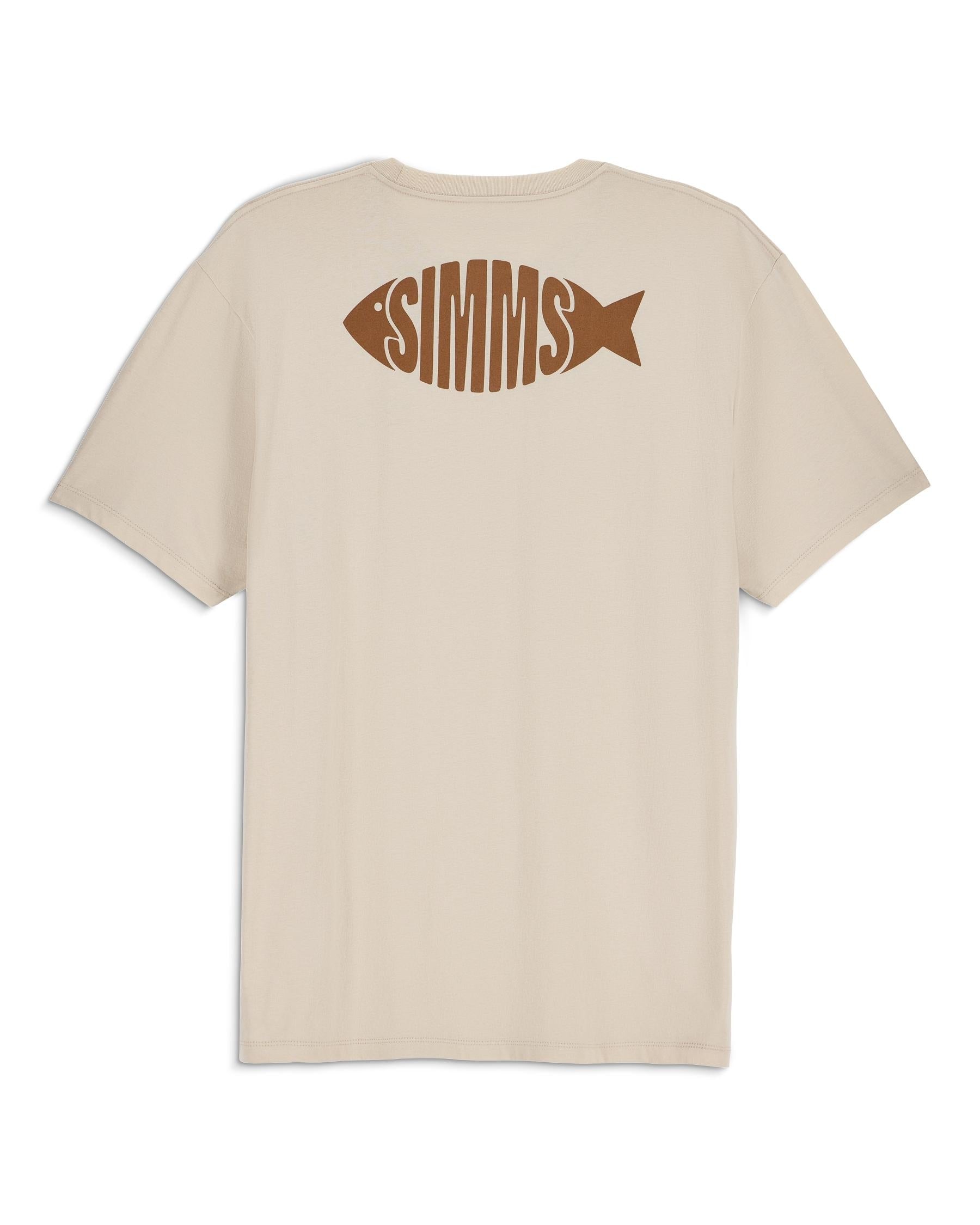 M サイズCreek Angler's Device Fishing Tee Men's Logofish T-Shirt | Simms Fishing