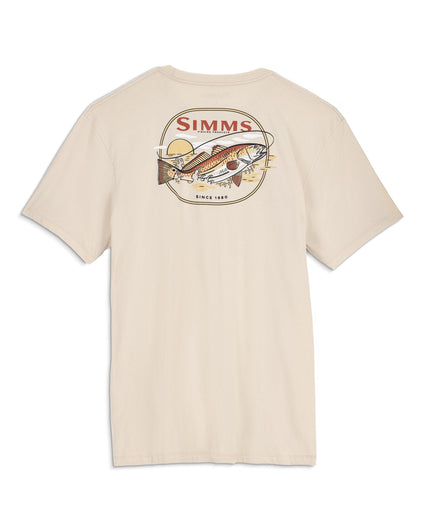 M's Redfish T-Shirt Pinboard Back 