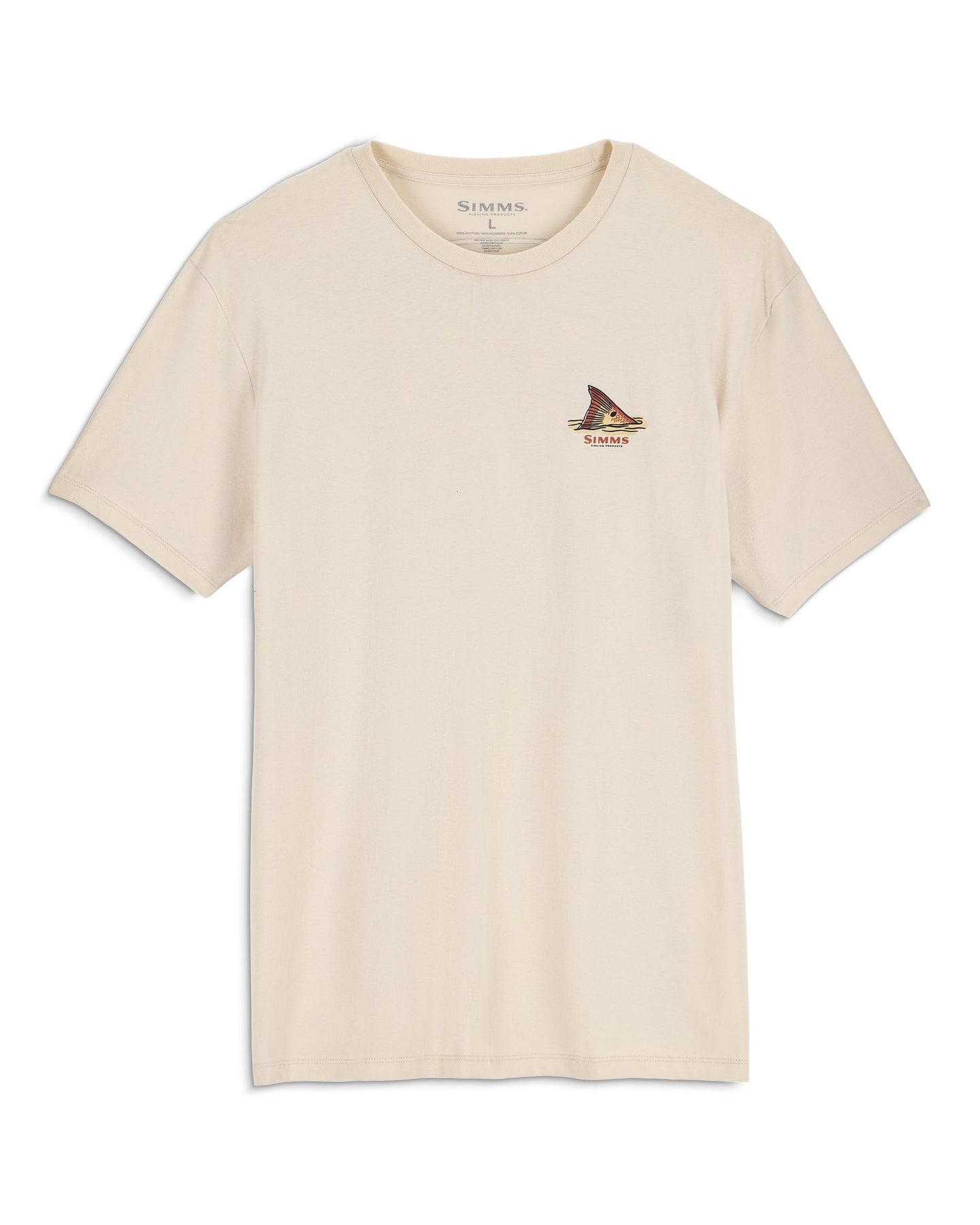 14342-1290-M-S-REDFISH-T-SHIRT-Pinboard-S26-Front Natural