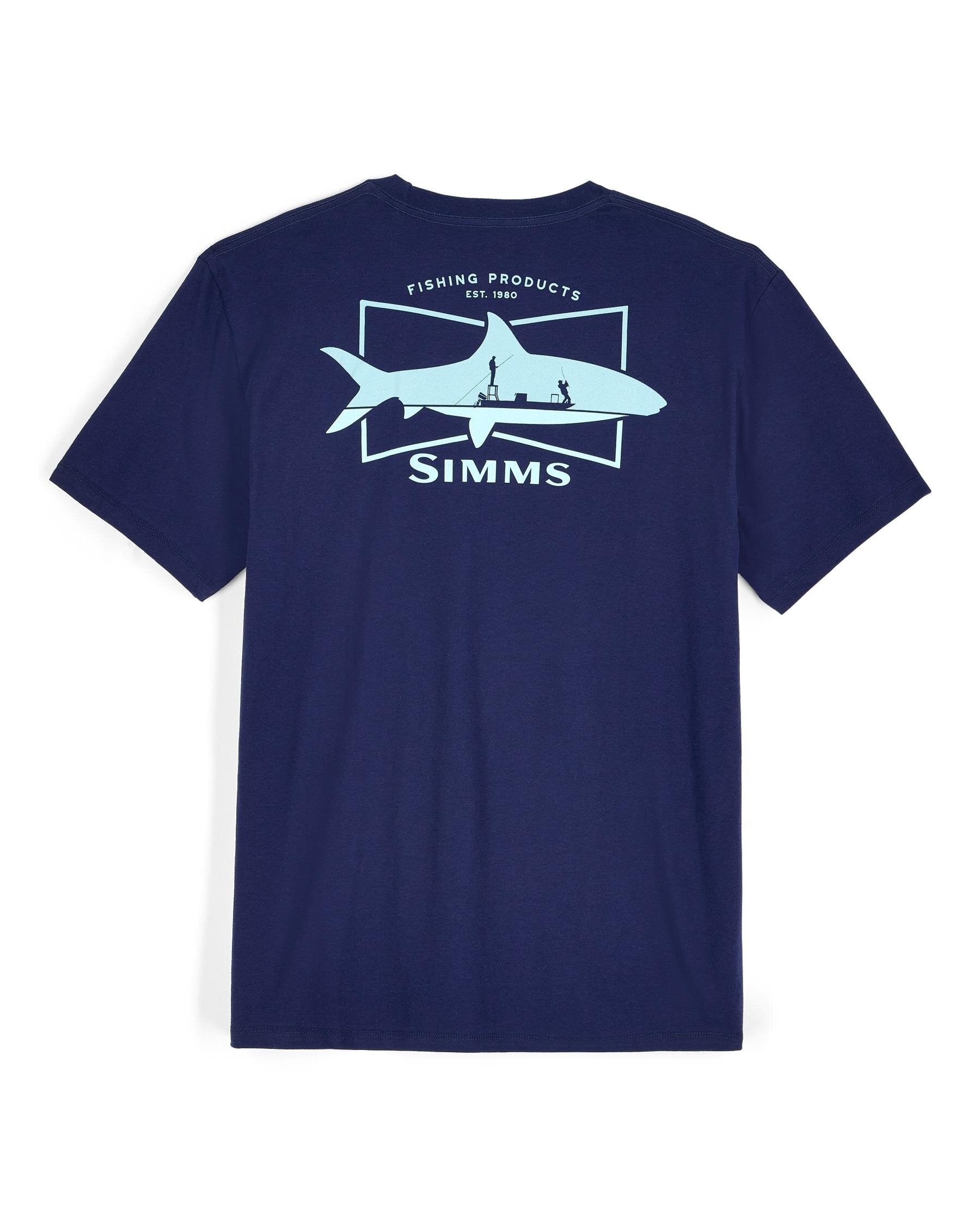 Men's Cotton T-Shirt - Salty Sign F25 | Simms Fishing